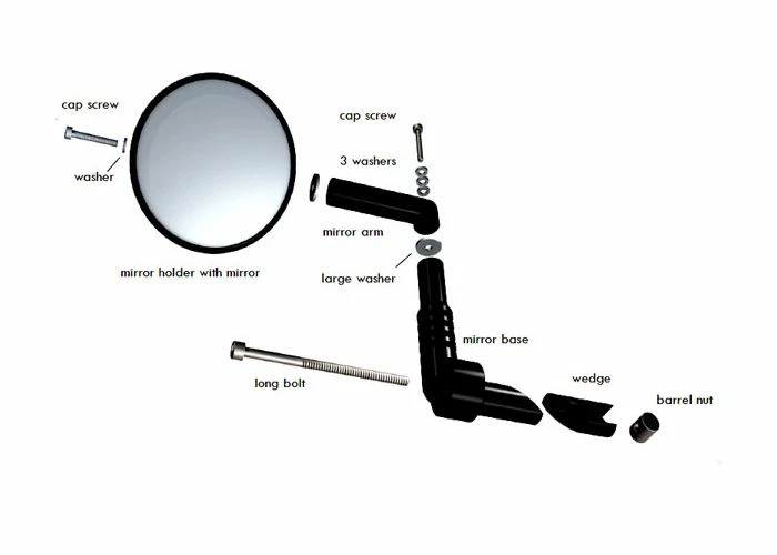 Hot Sale ๐ Mon Ster Rear View Mirror For Mobility Scooters โ๏ธ 5 Hot Sale ๐ Mon Ster Rear View Mirror For Mobility Scooters โ๏ธ - Image 3